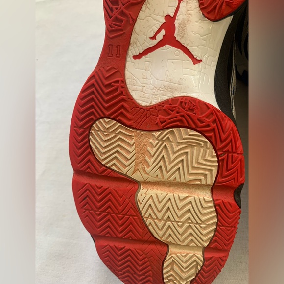 NIKE - JORDAN CP3.VI CHRIS PAUL WHITE/WHITE-GAME Blue Red - Picture 7 of 11